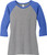 District Made Perfect Tri 3/4 Sleeve Custom T-Shirts - Women's - thumbnail 8