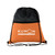 Two-Tone Heather Custom Drawstring Bag - 13.75