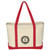 Large Heavy Cotton Canvas Custom Boat Tote Bag - 24