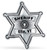 Sheriff Badge Lapel Sticker Custom Sticker Rolls - thumbnail 1