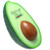 Avocado Shaped Custom Stress Reliever - thumbnail 2