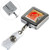 Chrome Retractable Custom Badge Reel - thumbnail 2