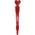 Heart Shaped Light-Up Ballpoint Custom Pen