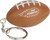 Football Shaped Custom Keychain Stress Ball - thumbnail 2