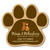 Specialty Shaped Logo Magnet - Paw Print - 20 mil