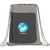Heather Recycled Custom Drawstring Backpack - 14.5