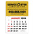 2-Color Stick-Up Custom Grid Calendar - thumbnail 2