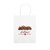 Matte Finish Promotional Shopping Bag - White - 7.75