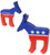Democratic Donkey Promotional Stress Balls
