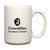 White Ceramic Custom Coffee Mugs - 15 oz.