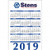 Full Color Souvenir® Custom Magnet Calendar - 20 mil - thumbnail 2