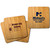 Bamboo Square Custom Imprinted Coaster - thumbnail 1