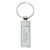 Metal Rectangle Promotional Key Tag