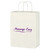 Promotional White Kraft Paper Shopping Bag - 10"w x 13"h
