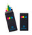 6-Pack Wooden Colored Custom Pencil Set w/ Black Box - thumbnail 2