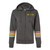 Striped Sleeves Custom Full-Zip Hoodie - Women's - thumbnail 2