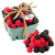Custom Red and Black Gummy Raspberries Filled Produce Basket - thumbnail 1