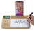 Bamboo Wireless Charging Base w/ Dry Erase Board - thumbnail 2