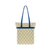 Custom Logo All-Over Print Zippered Tote Bag - 15