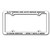 Sleek Thin Panel Custom License Plate Frame - thumbnail 2