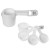 White Promotional Measuring Cup Set - 4 Piece - thumbnail 1