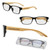 BluGuard Custom Bamboo Blue Light Glasses - thumbnail 1
