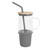 Evelyn Branded Glass Tumbler w/ Handle - 32 oz. - thumbnail 2