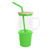 Evelyn Branded Glass Tumbler w/ Handle - 32 oz. - thumbnail 3