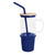 Evelyn Branded Glass Tumbler w/ Handle - 32 oz. - thumbnail 6