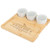 Bamboo Serving Tray w/ Ceramic Bowls - thumbnail 1