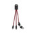 3-in-1 Braided Custom Charging Buddy Cable - thumbnail 4