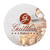 Custom Logo Round Paper Coaster - thumbnail 1