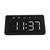Branded 15W Wireless Charger Alarm Clock w/ LED Display - thumbnail 1