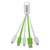 5-In-1 Flat Noodle Custom Charging Cables w/ Type-C - thumbnail 4