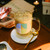 Custom Logo Created Co. Cove Glass Mug - 12 oz. - thumbnail 2