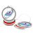 Spinner Snow Globe Custom Ornament - 2.5” - thumbnail 1