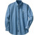 Port & Company® Long Sleeve Value Denim Logo Shirt - thumbnail 1