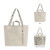 Recycled Canvas Custom Tote Bag - 18