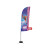 9' Streamline Custom Logo Blade Sail Sign Kit - thumbnail 1