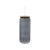 Custom Logo 20 Oz. Ribbed Glass Can with Bamboo Lid - thumbnail 4