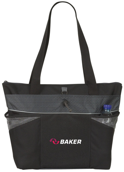 Atchison Rock Ripstop Promotional Tote Bag - 19.5"w x 14"h x 5"d