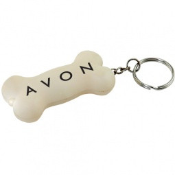 Light Up Dog Bone Promotional Key Tag