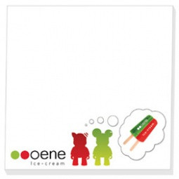 Souvenir® Logo Sticky Note™ - 50 Sheets - 4"w x 4"h
