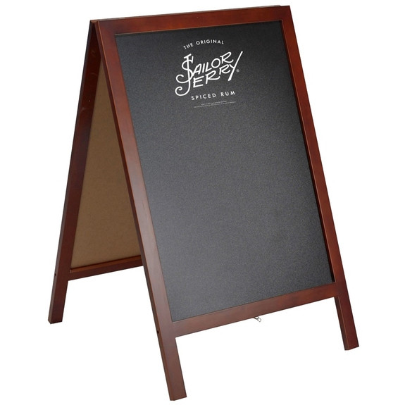 Two-Sided A-Frame Custom Printed Menu Board - 24" x 36"
