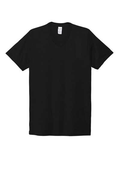 Allmade® Custom Logo Eco Tri-Blend V-Neck Tee