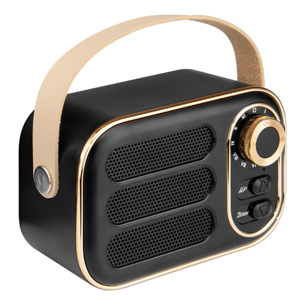 AWS Retro Boom Promotional FM Radio Wireless Speaker