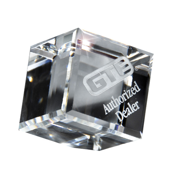 CrystalCube Pro Custom Crystal Award