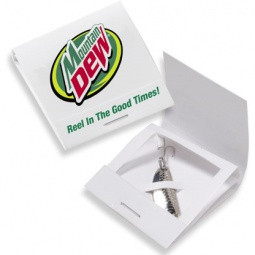 Logo Matchbook w/ Mini Spoon Fishing Lure