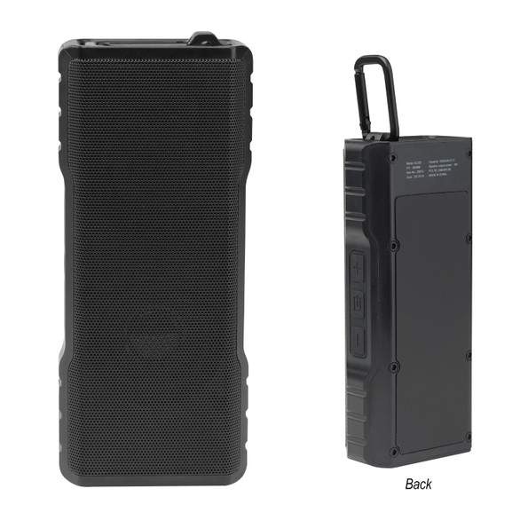 Magnetic Branded Bluetooth Speaker w/ Carabiner