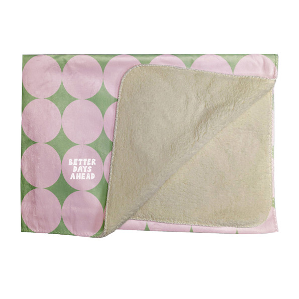 Sherpa Plush Custom Logo Blanket - 60"x80"